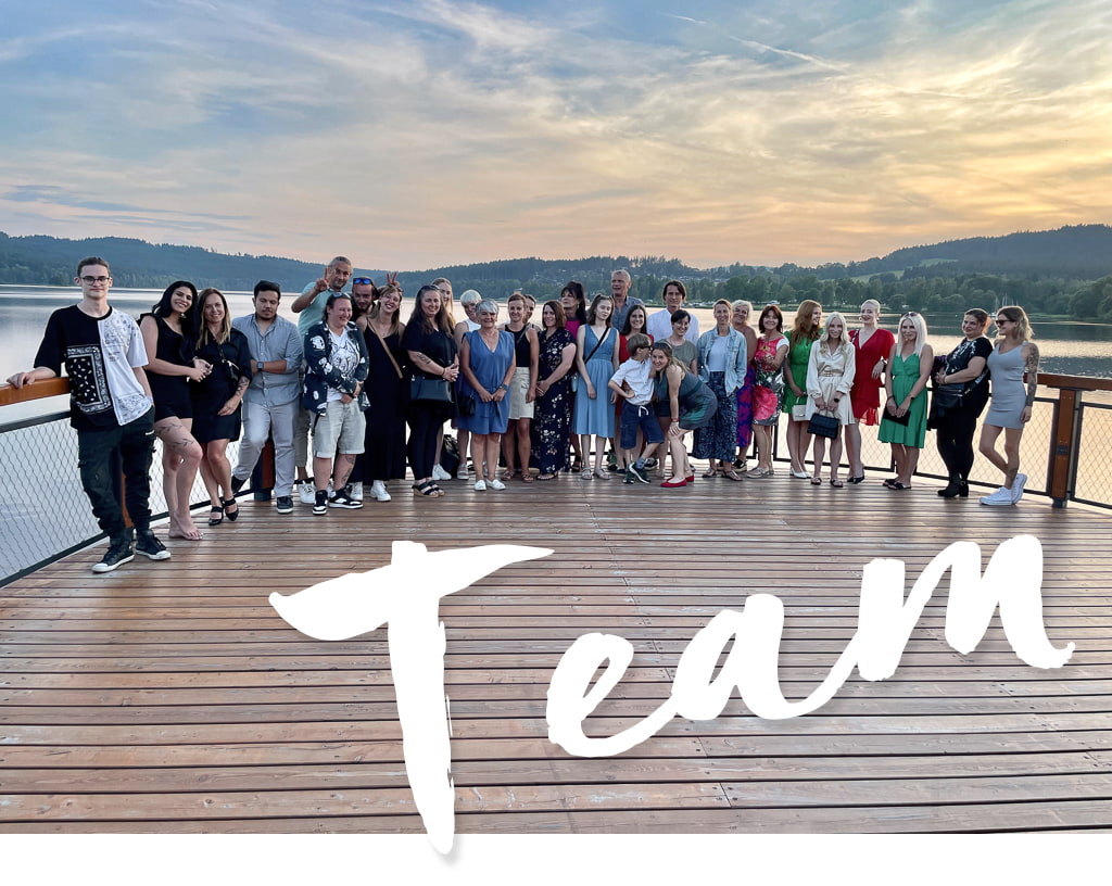 Teamfoto Hotel Bergergut Lipno CZ MOLO Restaurant Teamfoto Hotel Bergergut Lipno CZ MOLO Restaurant
