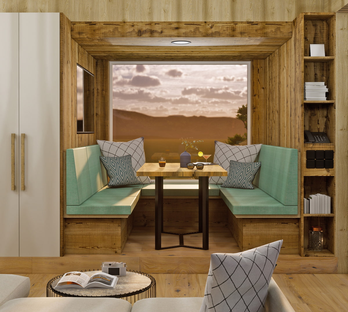 Wohnzimmer Tiny House Hotel Bergergut Wohnzimmer Tiny House Hotel Bergergut